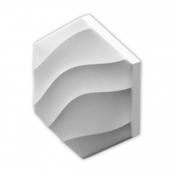 3d панель Artpole HEKSA-wave (мат)